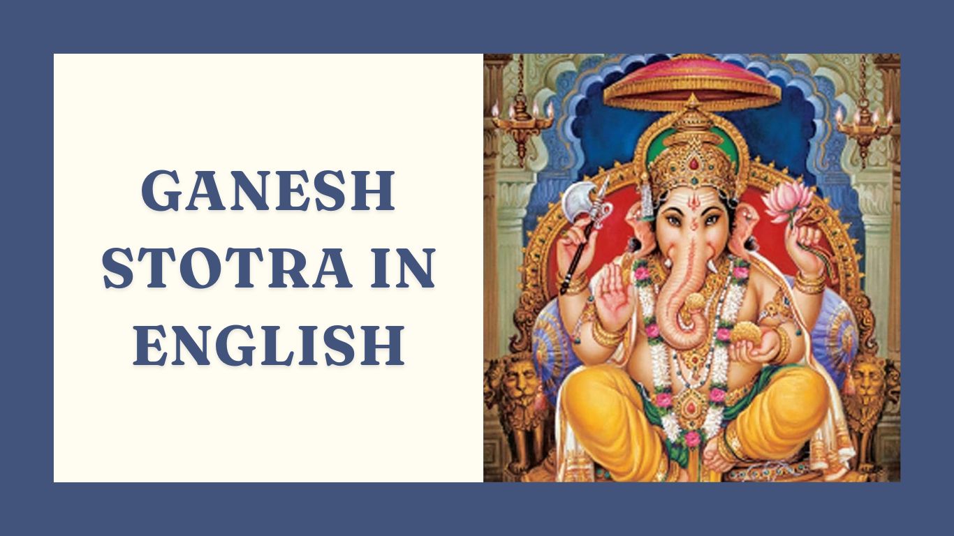 Ganesh Stotra In English | If You Want To Get Rid Of All Your Debts ...