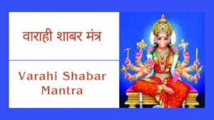 Read more about the article वाराही शाबर मंत्र | Varahi Shabar Mantra | श्री वाराही कवचम्